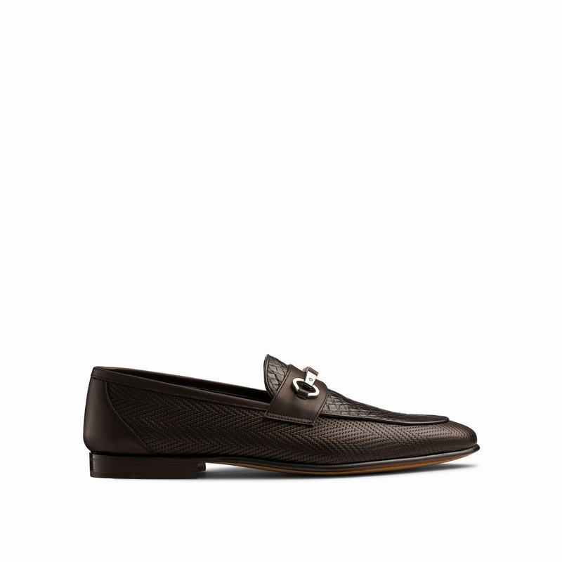 Mocasines Russell And Bromley Cachet Hombre Marrom | IMT743UQ