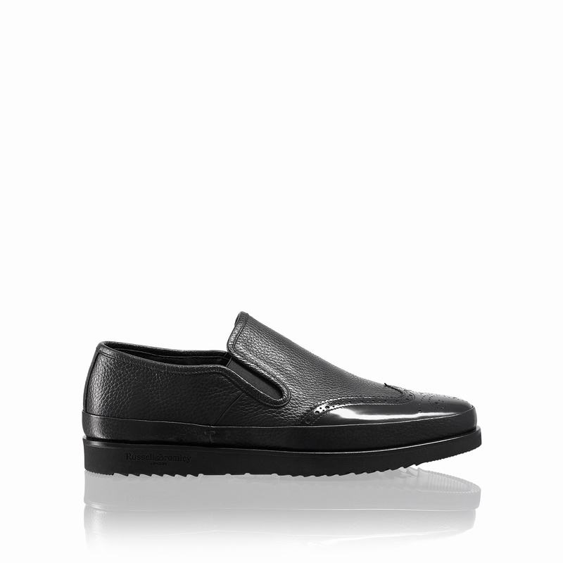 Zapatos Brogue Russell And Bromley Fiorentino Hombre Negros | DPB4726JL